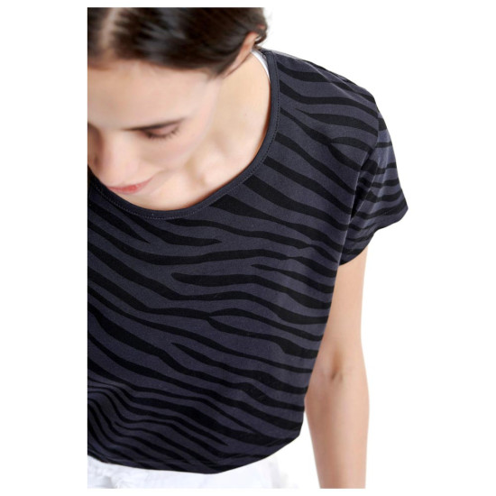 Bodytalk Γυναικεία κοντομάνικη μπλούζα crop